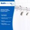 Kenney Mfg Abstract Rust-Resistant Metal Double Decorative Shower Curtain Hooks, Set of 12, Brushed Nickel KN62103 - alternate 5